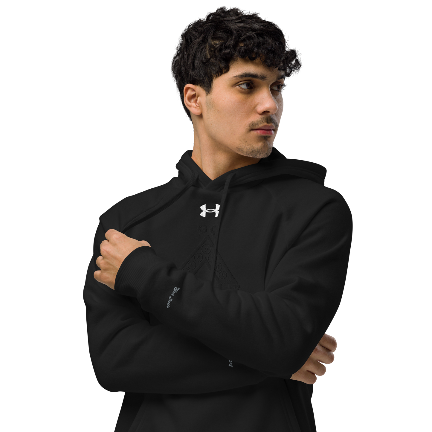 IndieGoActiv Embroidered Under Armour® hoodie