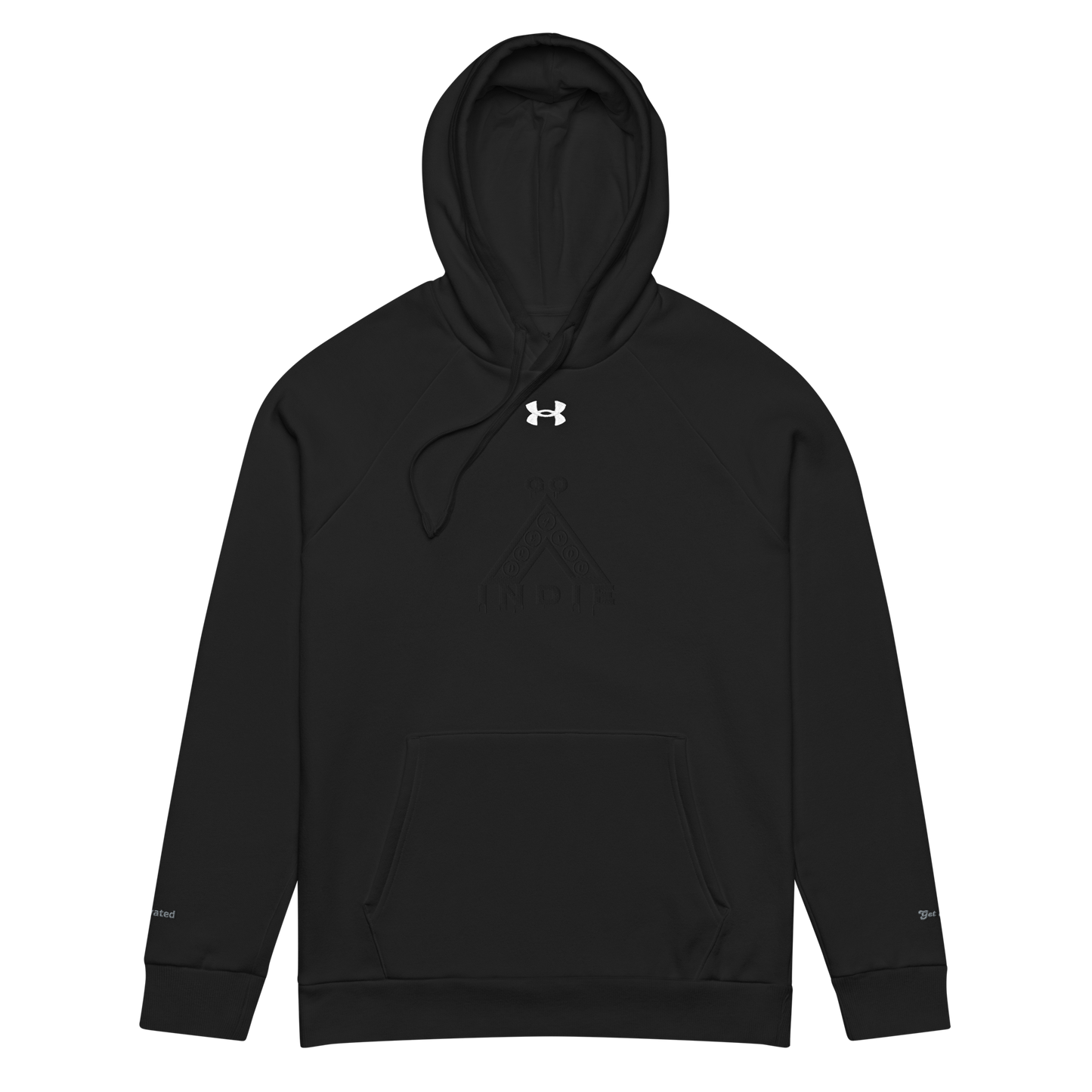 IndieGoActiv Embroidered Under Armour® hoodie