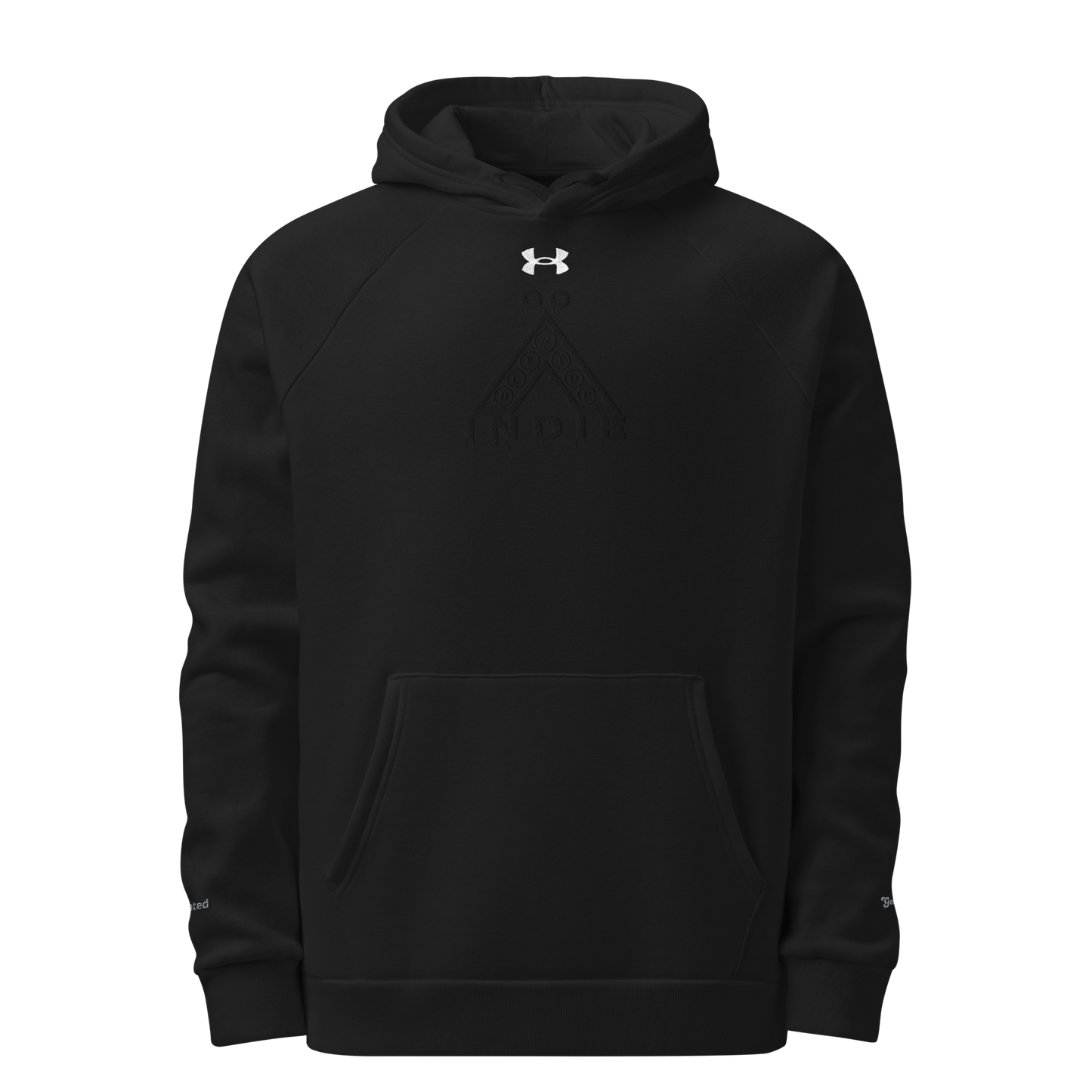 IndieGoActiv Embroidered Under Armour® hoodie
