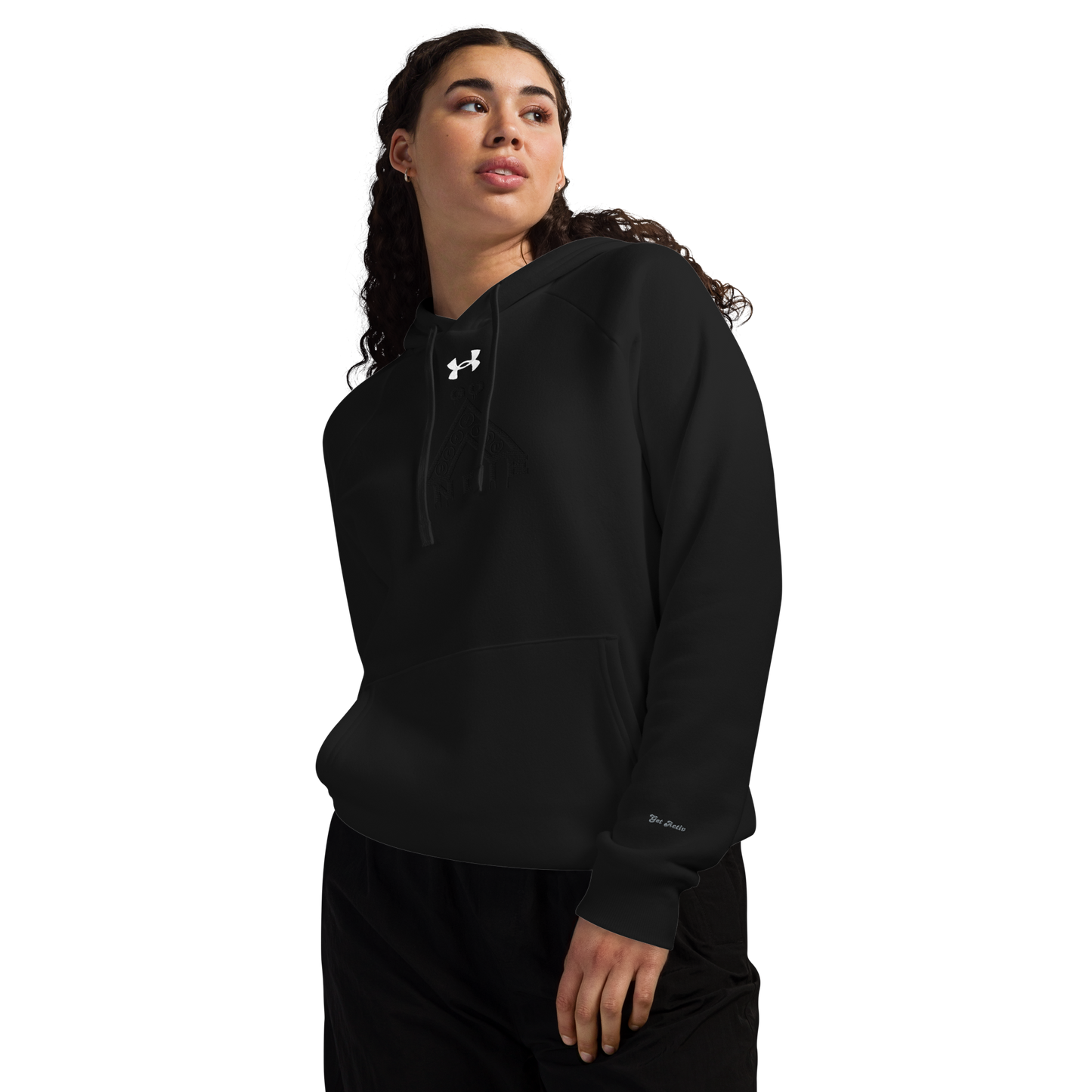 IndieGoActiv Embroidered Under Armour® hoodie