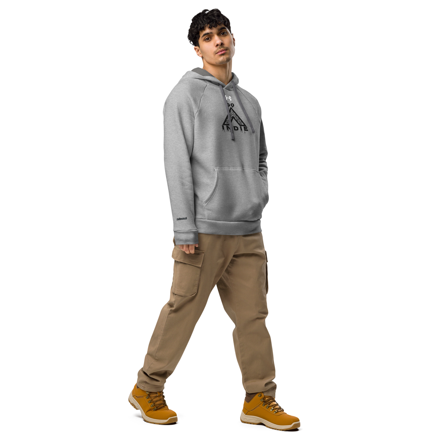 IndieGoActiv Embroidered Under Armour® hoodie