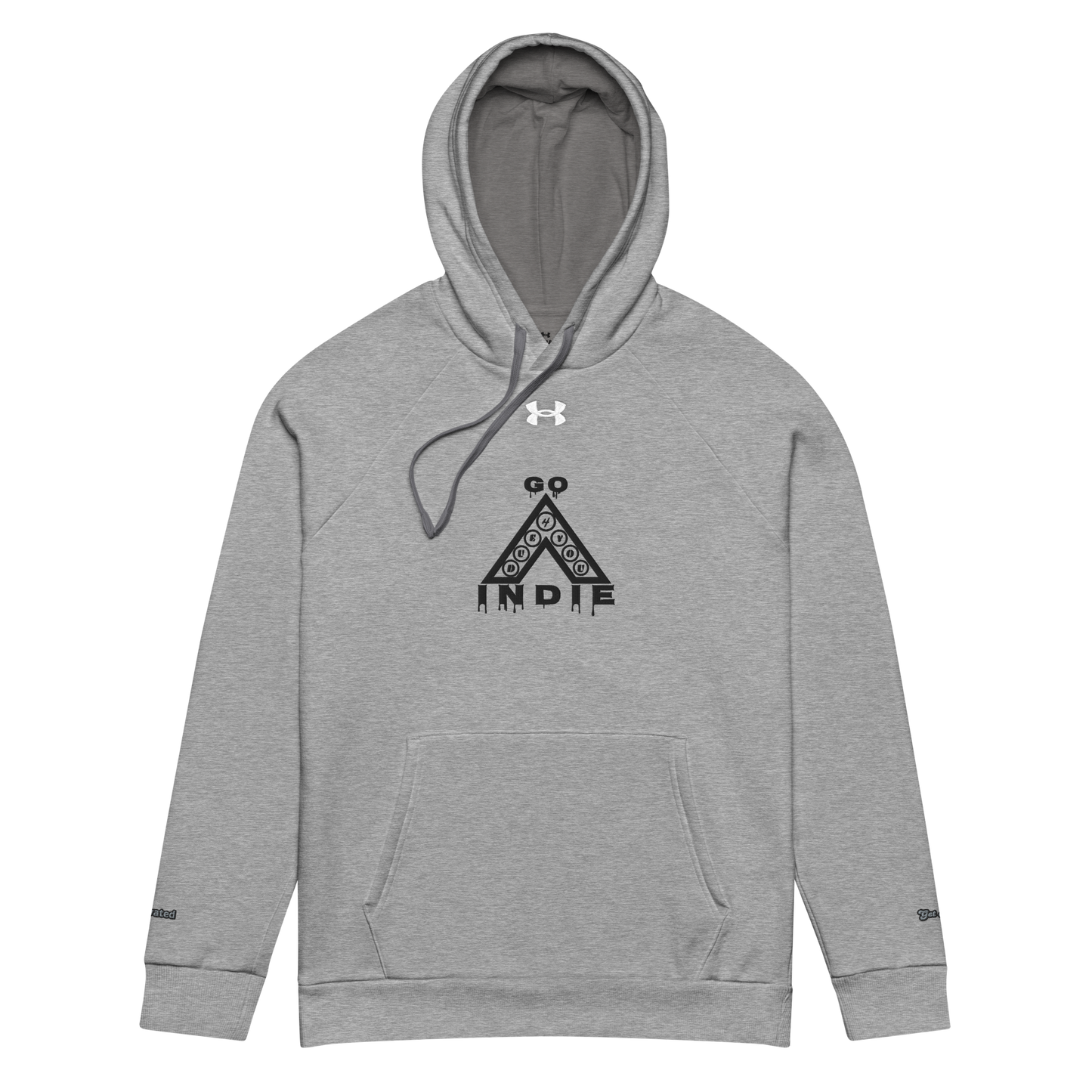 IndieGoActiv Embroidered Under Armour® hoodie