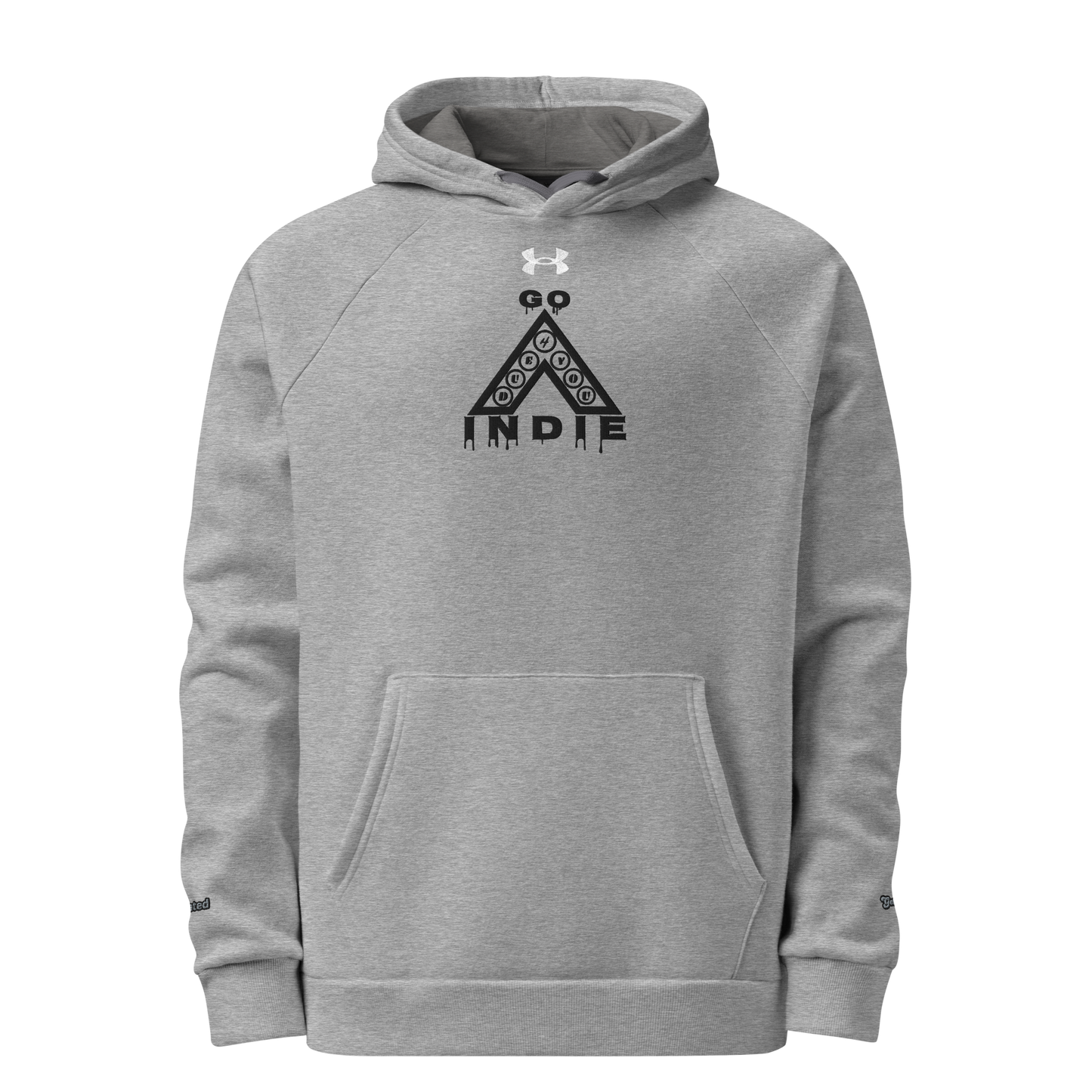 IndieGoActiv Embroidered Under Armour® hoodie