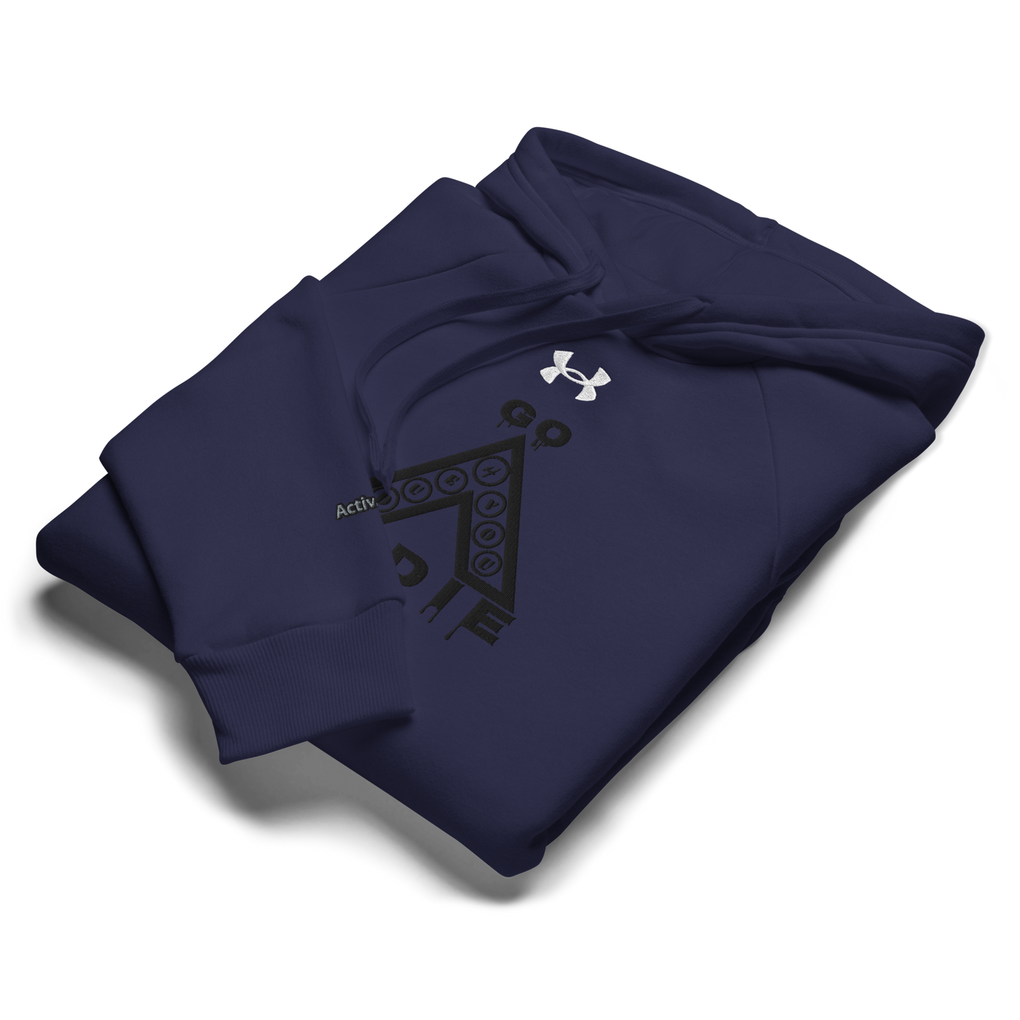 IndieGoActiv Embroidered Under Armour® hoodie