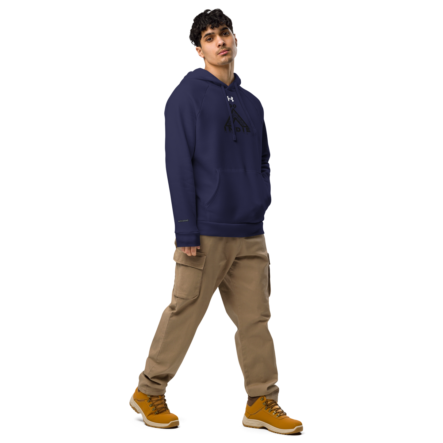 IndieGoActiv Embroidered Under Armour® hoodie