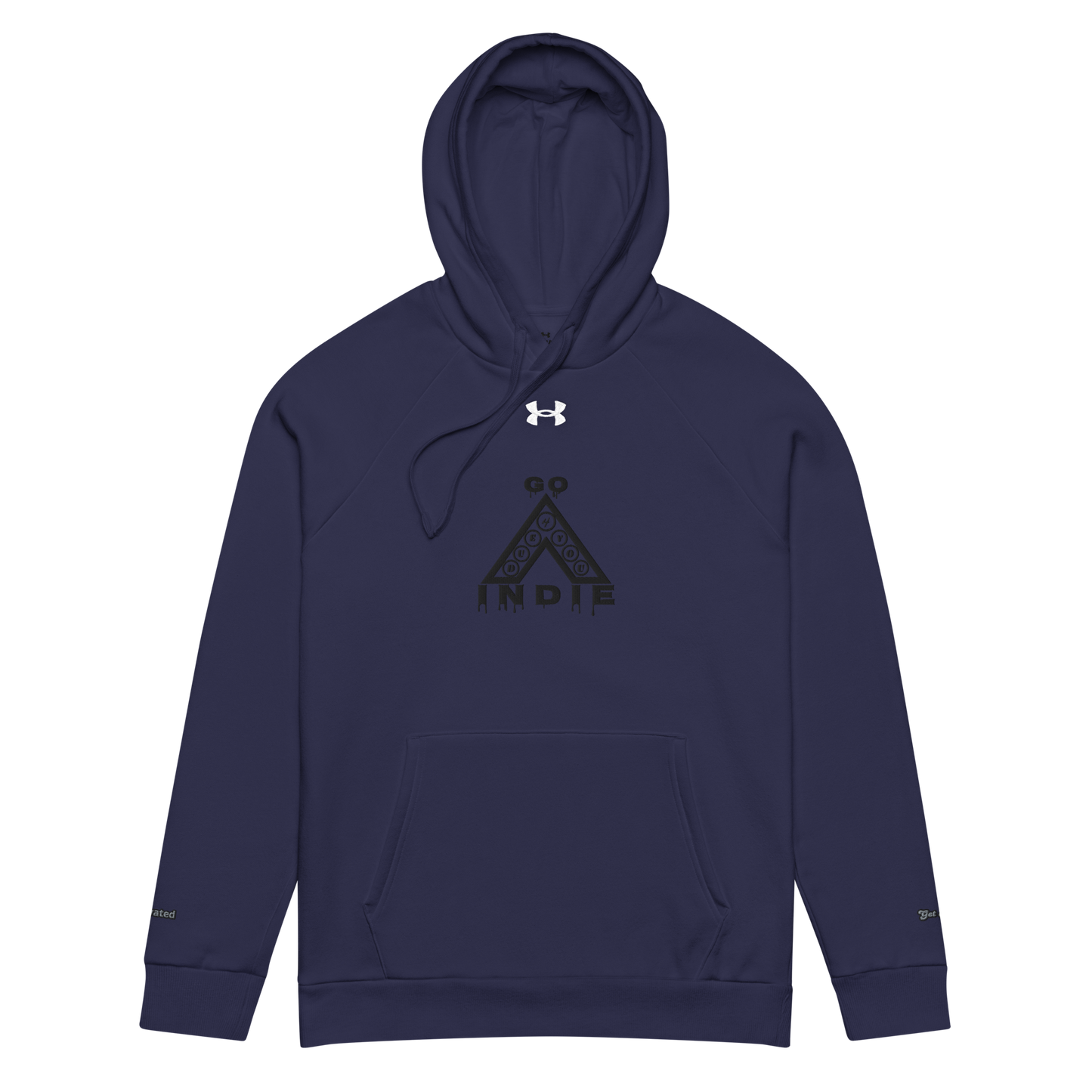 IndieGoActiv Embroidered Under Armour® hoodie