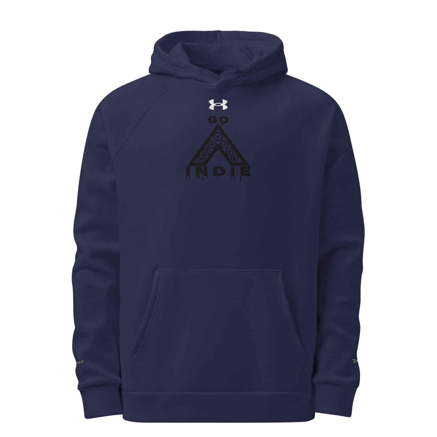 IndieGoActiv Embroidered Under Armour® hoodie
