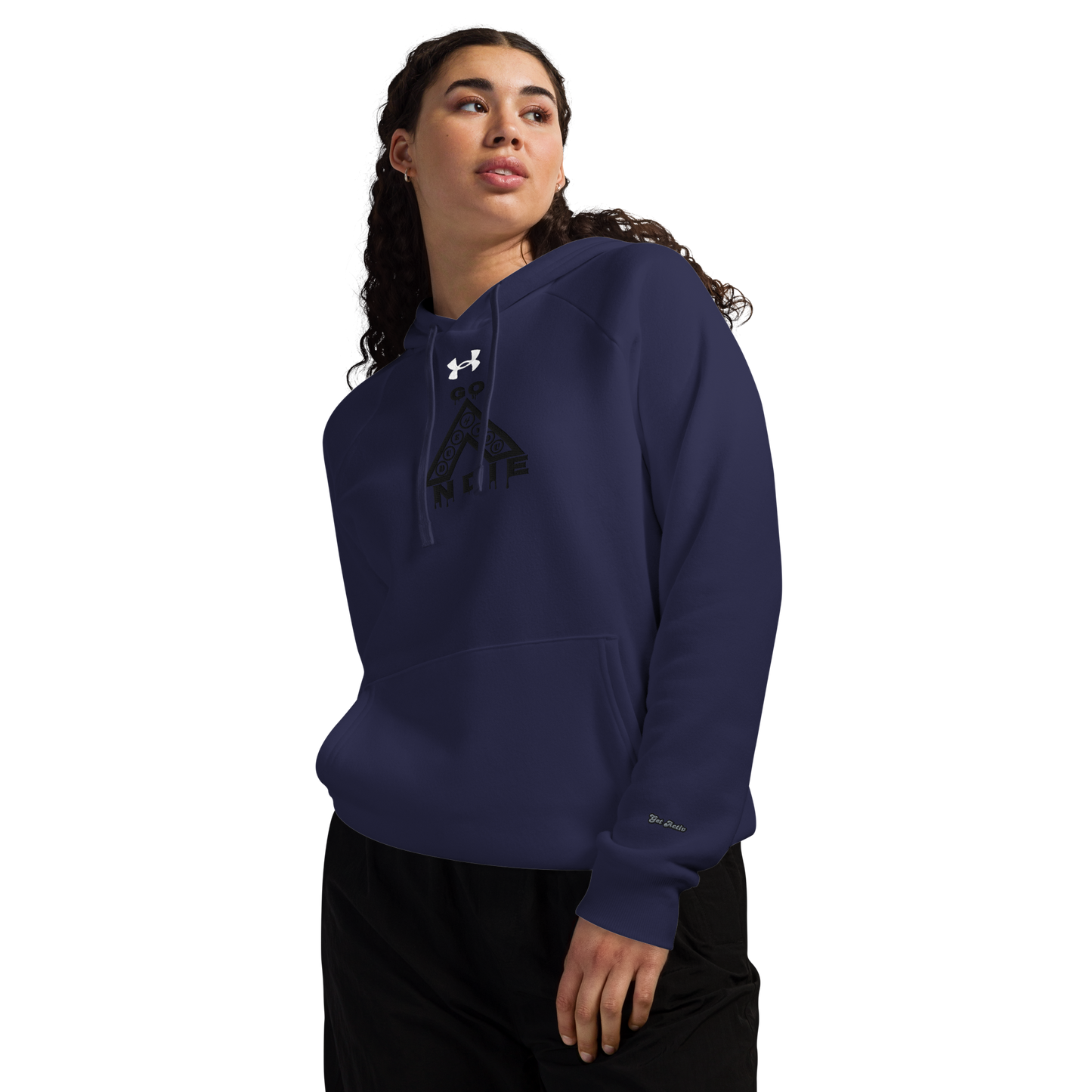 IndieGoActiv Embroidered Under Armour® hoodie
