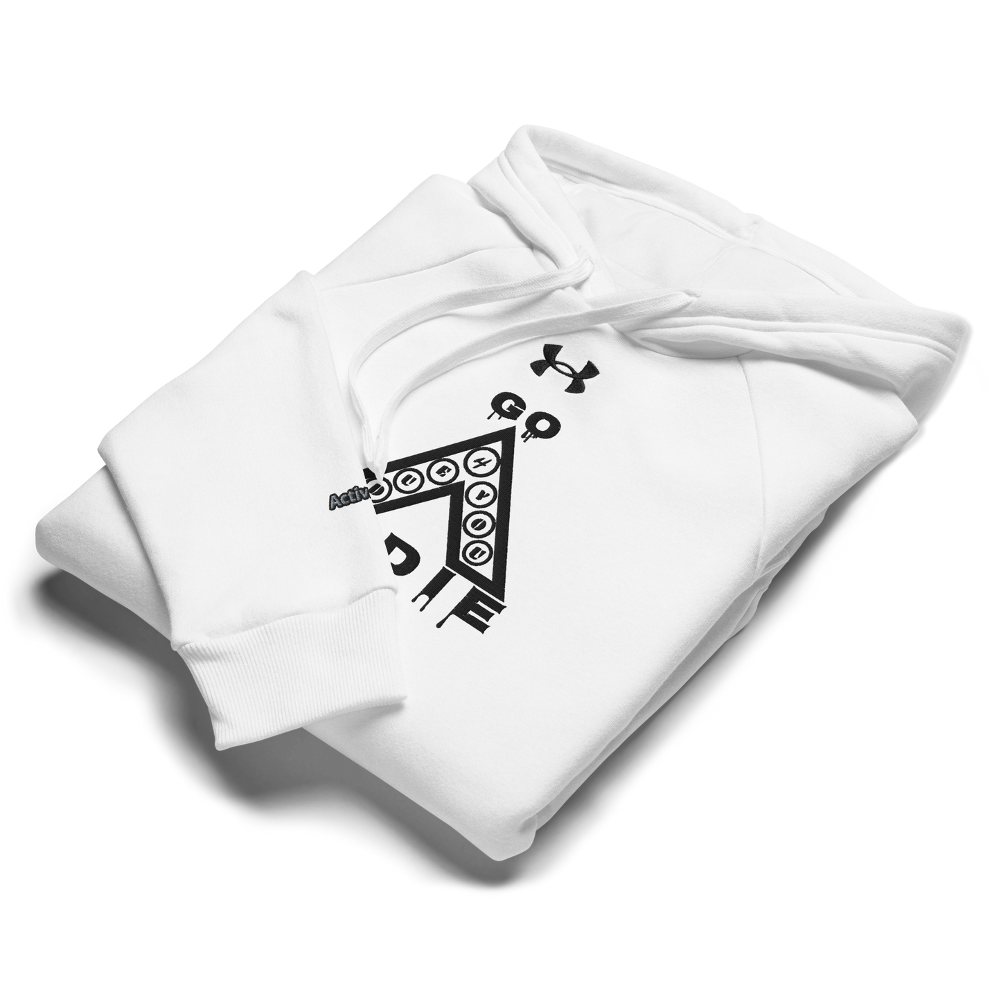 IndieGoActiv Embroidered Under Armour® hoodie