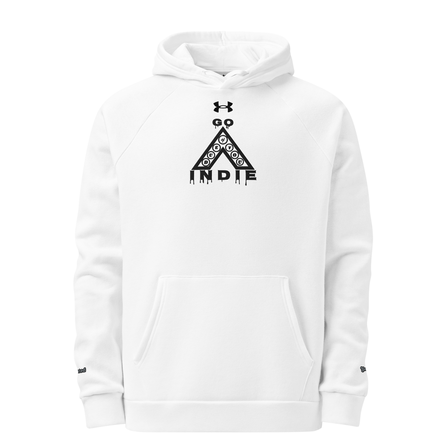 IndieGoActiv Embroidered Under Armour® hoodie